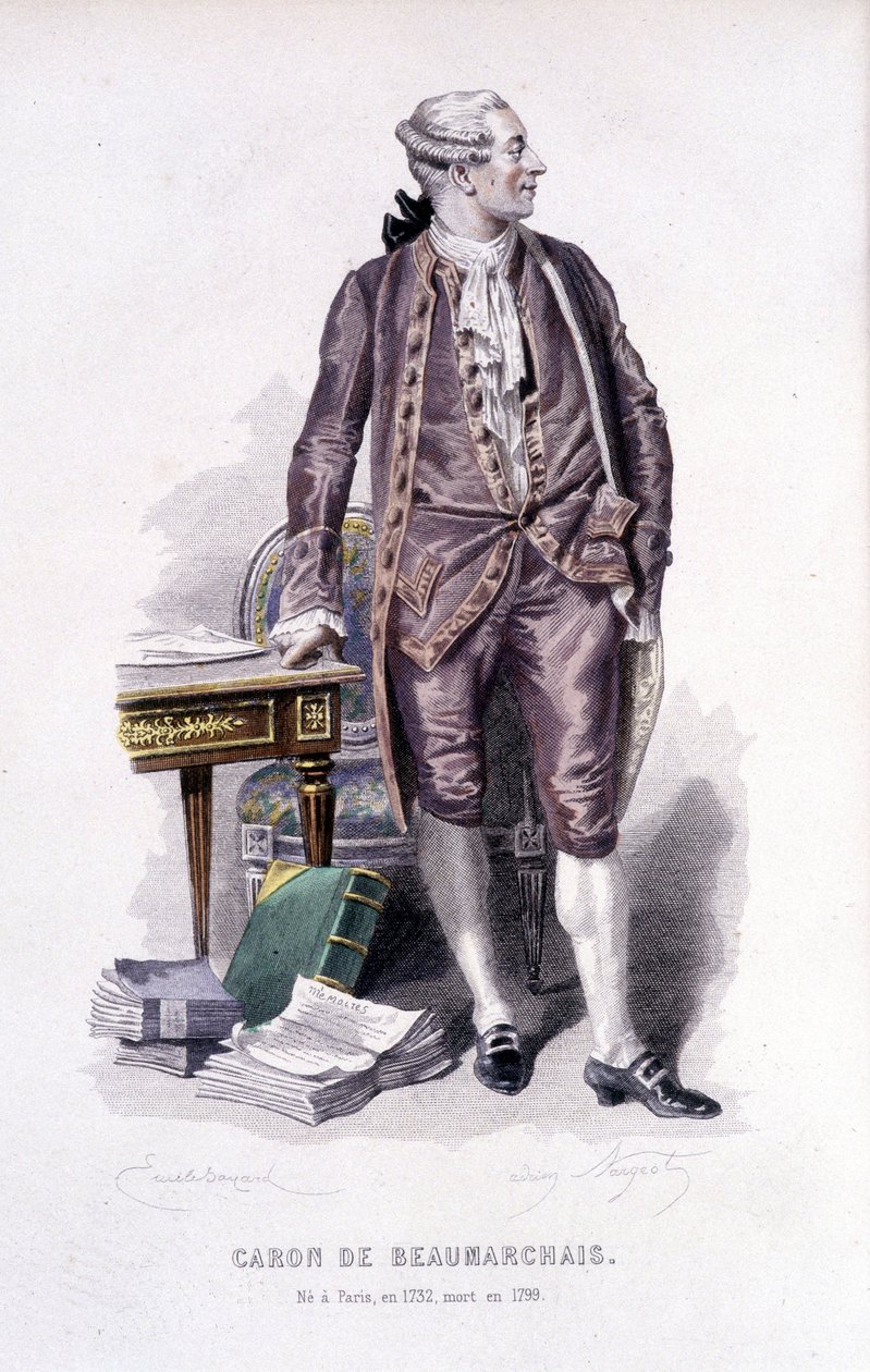 baron z Beaumarchais (1732/1799) od Unknown artist