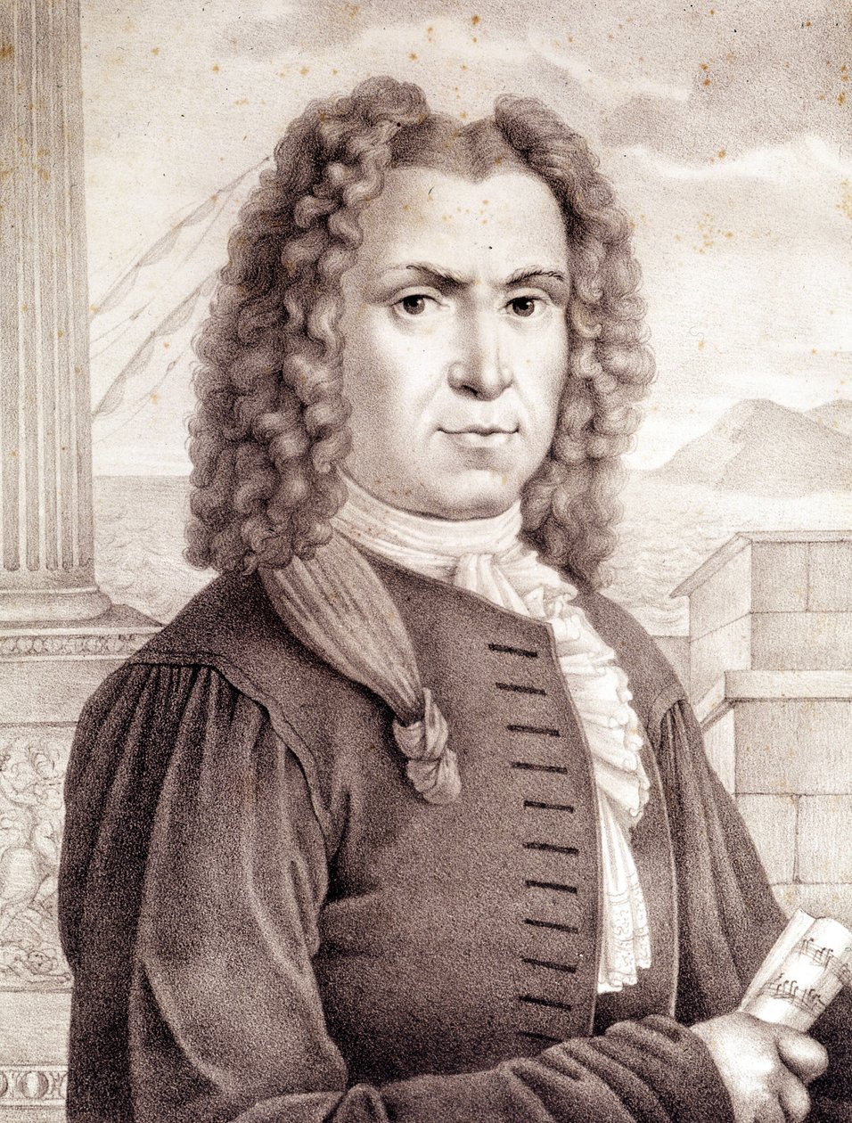 Benedetto Marcello (1686-1739) italský skladatel. od Unknown artist