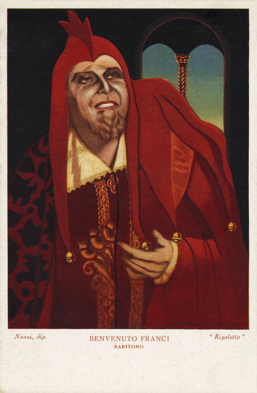 Přivítejte Franciho jako italského barytonistu Verdiho 