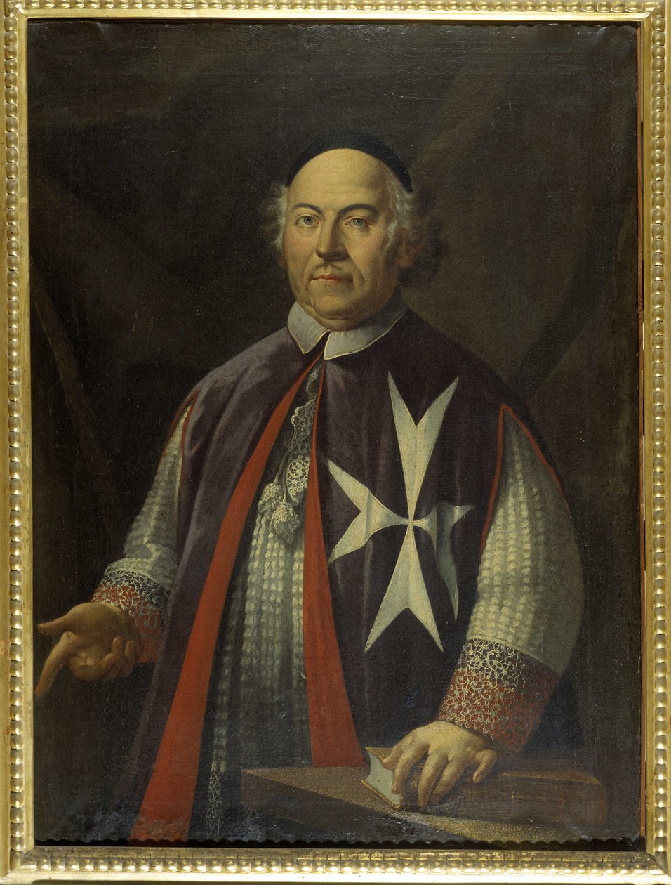 Biskup Giacomo Cannaves (1713-1722), maltské umění od Unknown artist