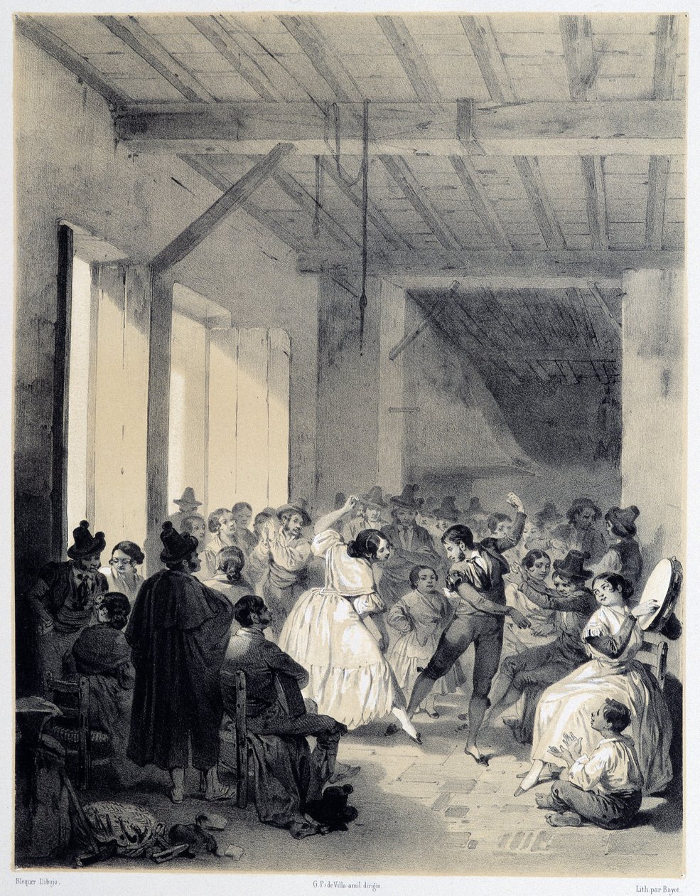 Bohemian Ball, „Umělecké a monumentální Španělsko slavných míst a památek Španělska““ od Dona Genara Pereze de Villa od Unknown artist