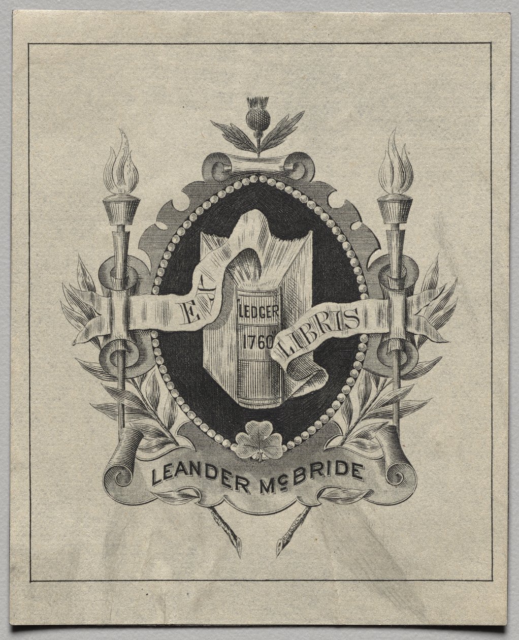 Knihovna: Leander McBride od Unknown artist