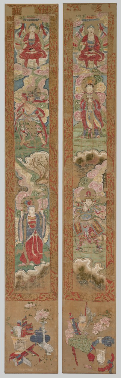 Buddhistický panel od Unknown artist