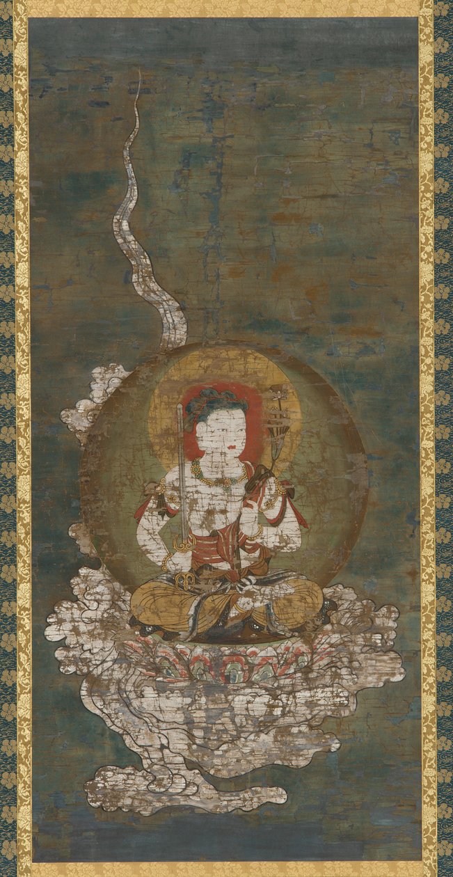 Buddhistické božstvo: Gokei Monju (Manjushri) od Unknown artist