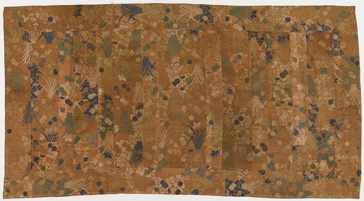 Plášť buddhistického mnicha, předělaný z hábitu karaori Noh od Unknown artist