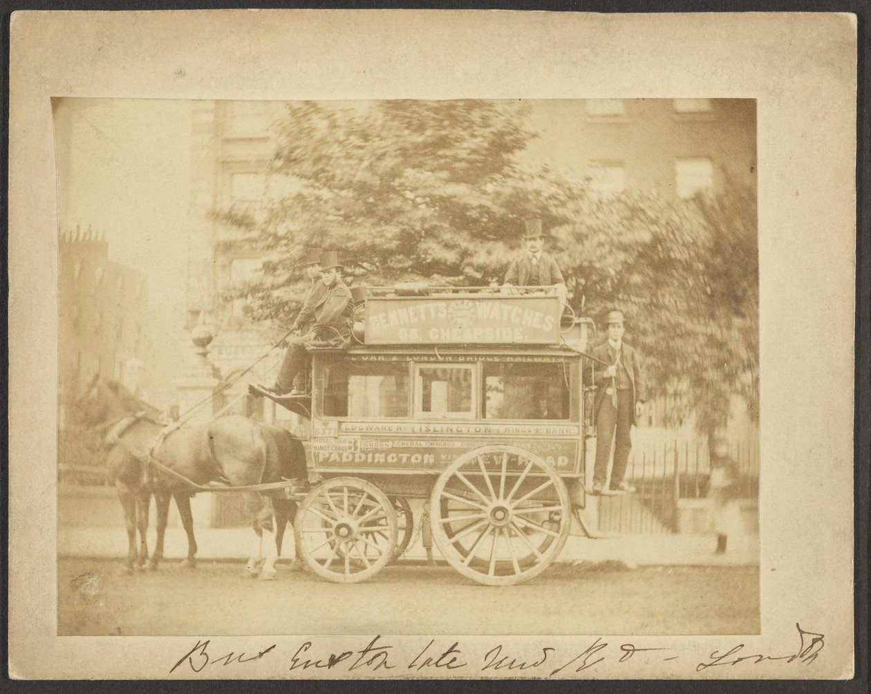 [Autobus, Euston Road, Londýn] od Unknown artist