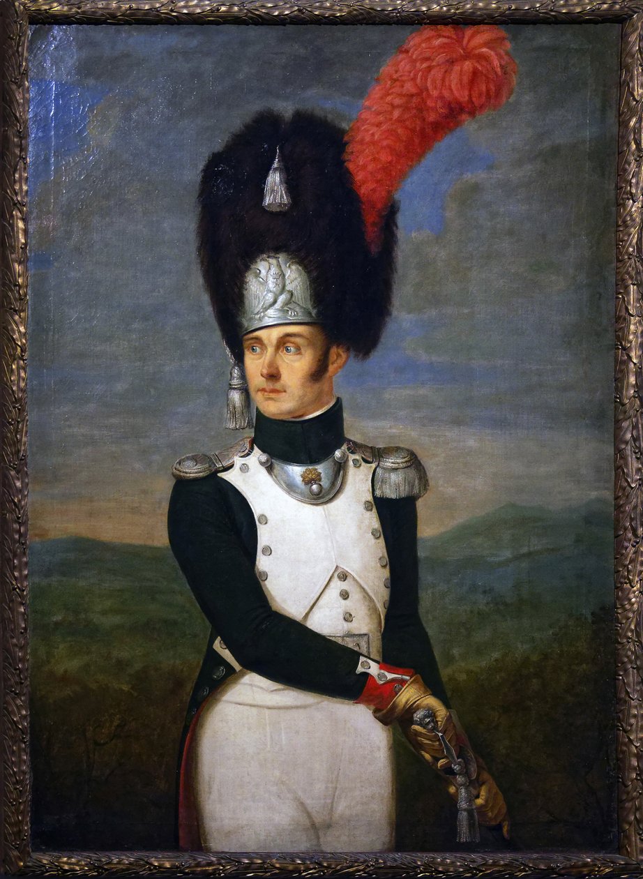 Kapitán granátníků italské královské gardy, kolem roku 1809 od Unknown artist
