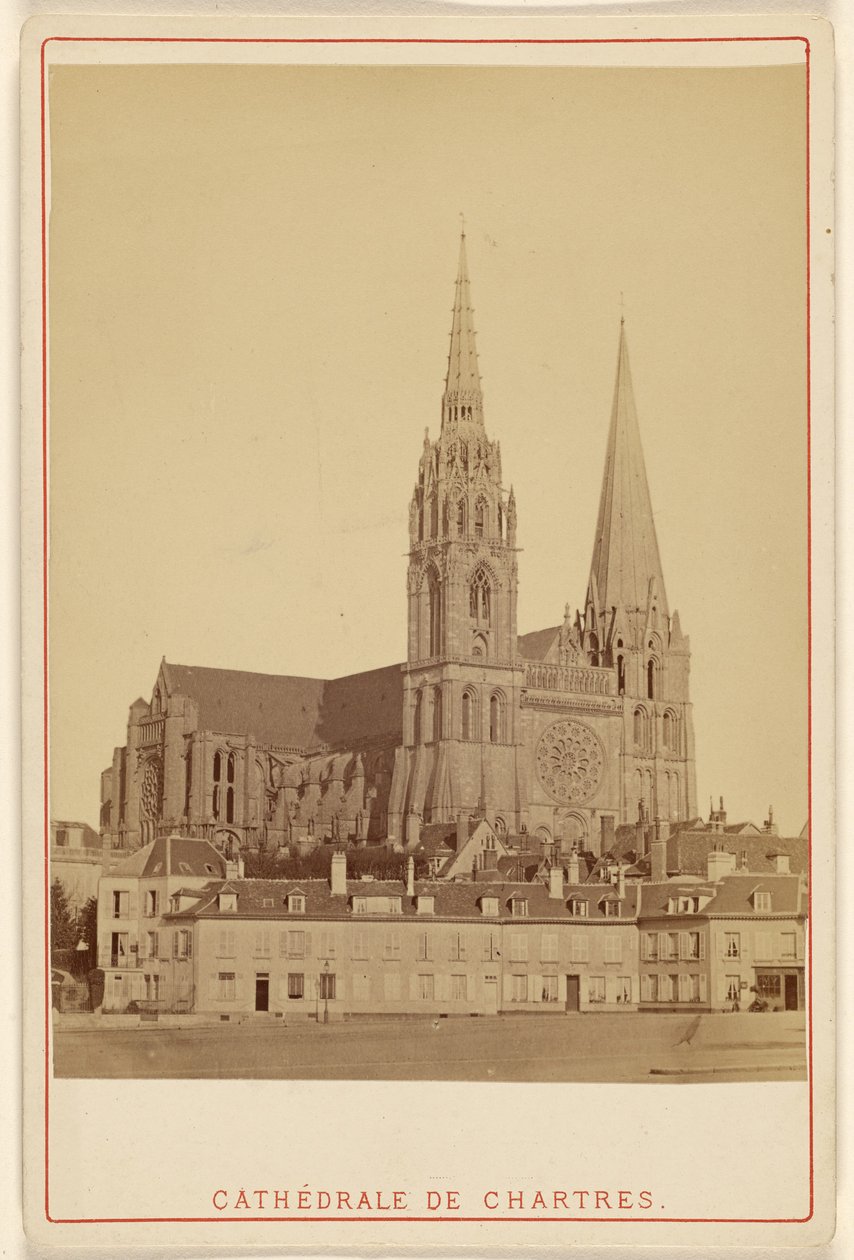 Cathedrale de Chartes od Unknown artist