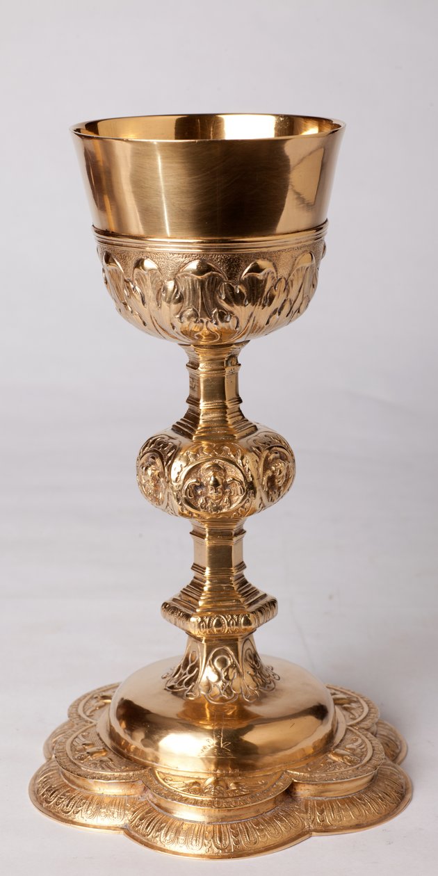 Kalich. Původ Mont Saint-Aubert. Zlatnictví. Ateliér z Lille, Francie. 1636 od Unknown artist