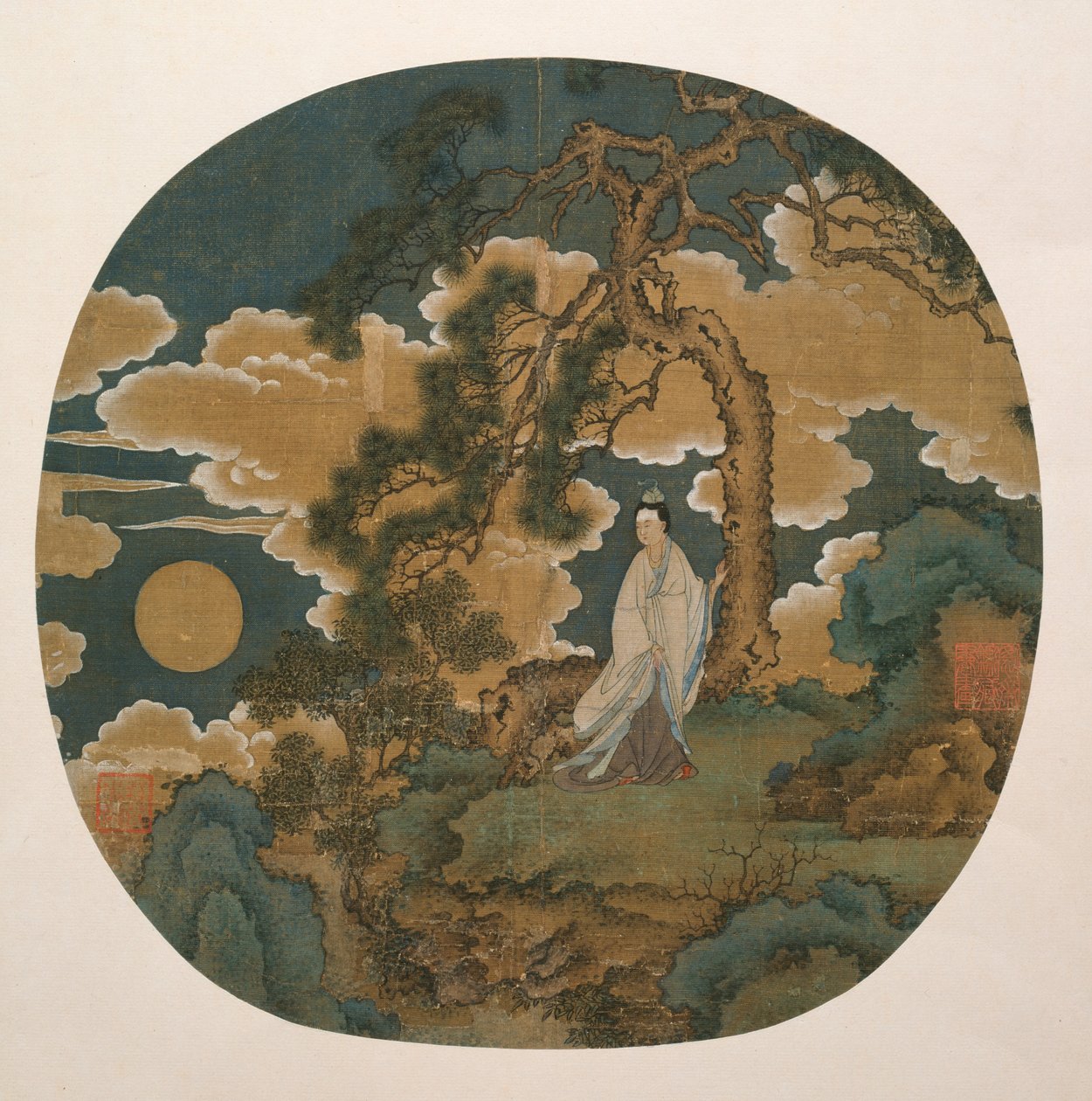 Chang E, Měsíční bohyně od Unknown artist