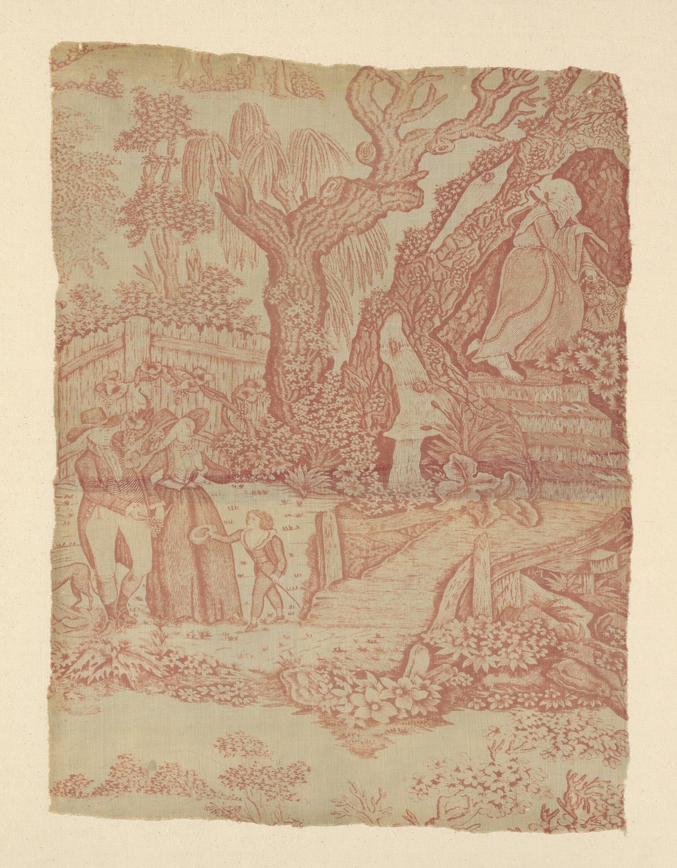 Střídání ročních období (Textilie na nábytek) od Unknown artist