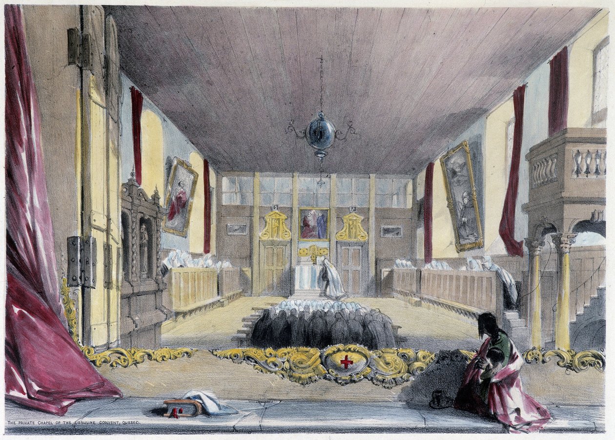 Chapelle des Ursulines à Quebec – v „Smith