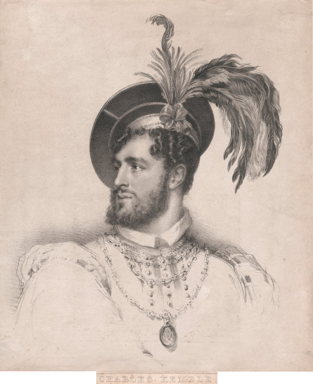 Charles Kemble od Unknown artist