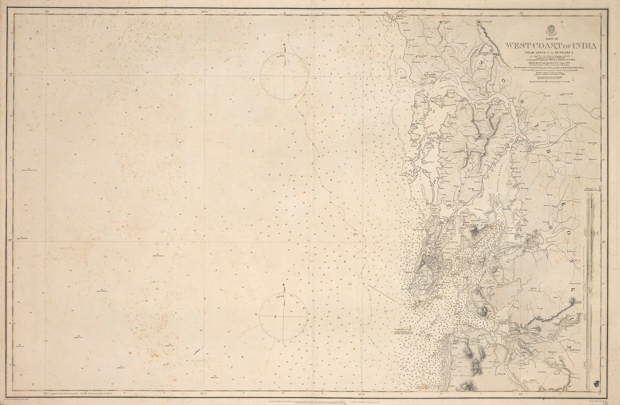 Mapa ostrova Arnola od Unknown artist