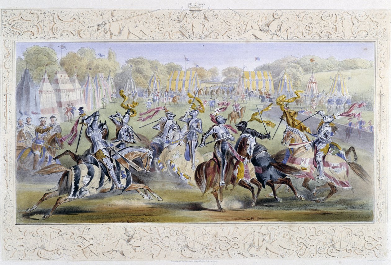 Chevaleresque Tournament - v „“Knight of England“ od J. Whatmana, ed. T. M