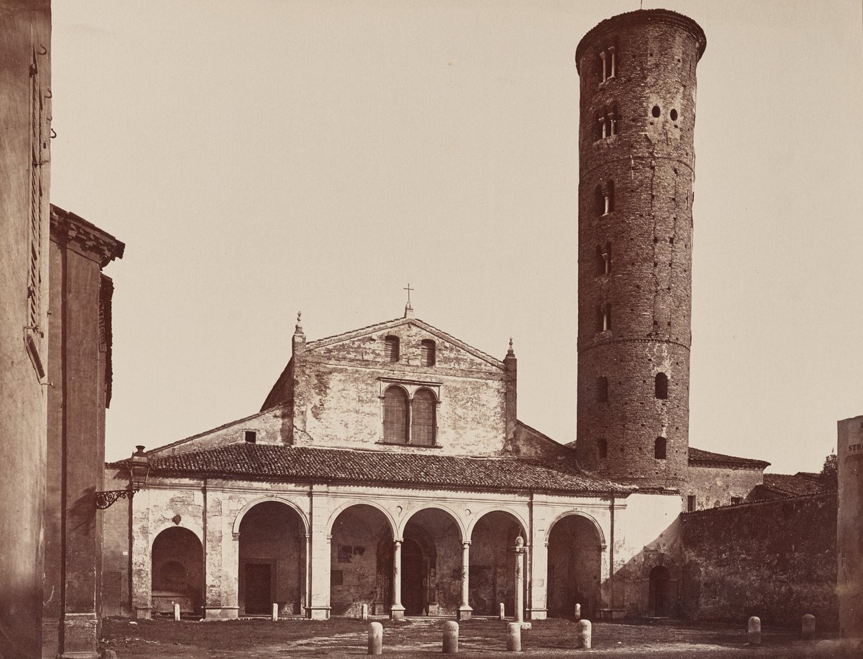 Kostel s kulatou věží, Pompeje, Itálie od Unknown artist