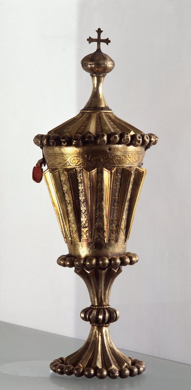 Zlaté stříbrné ciborium od Unknown artist