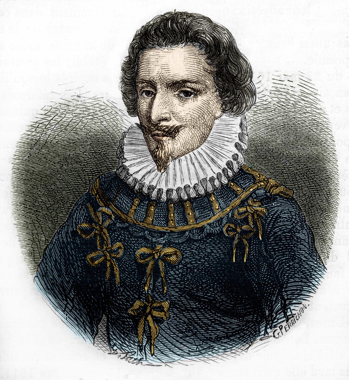 Concino Concini (1575-1617), maršál Anchor, dobrodruh a italský politik. od Unknown artist