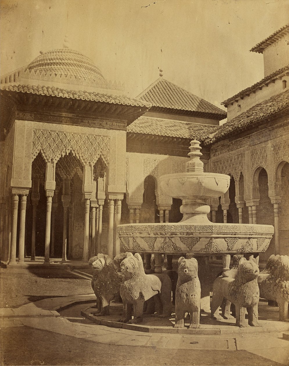 [Lví dvůr, Alhambra] od Unknown artist