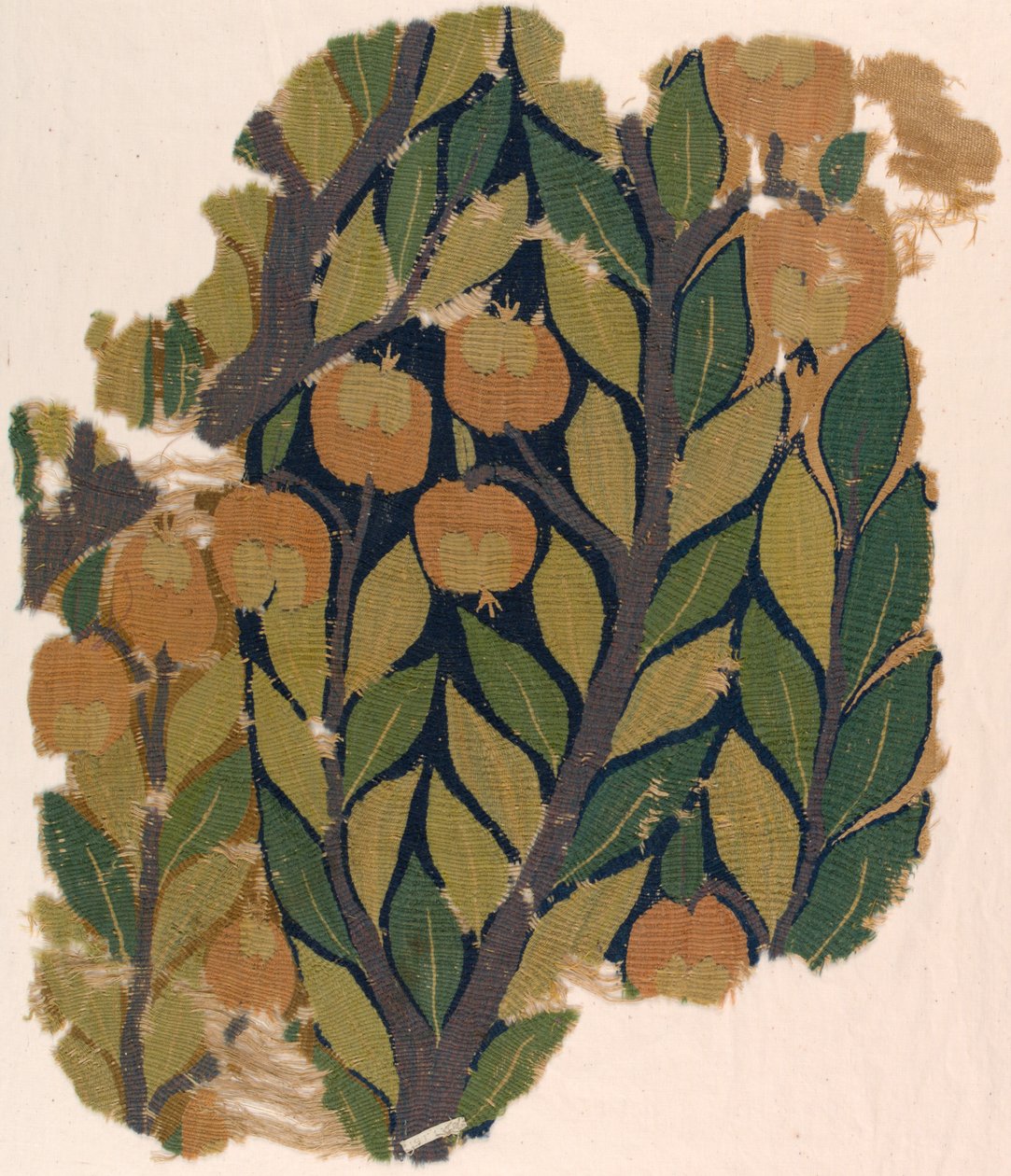Fragment okraje záclony od Unknown artist