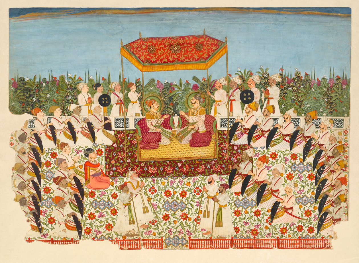 Darbar Mirza Maharai Lakhpatiji od Unknown artist