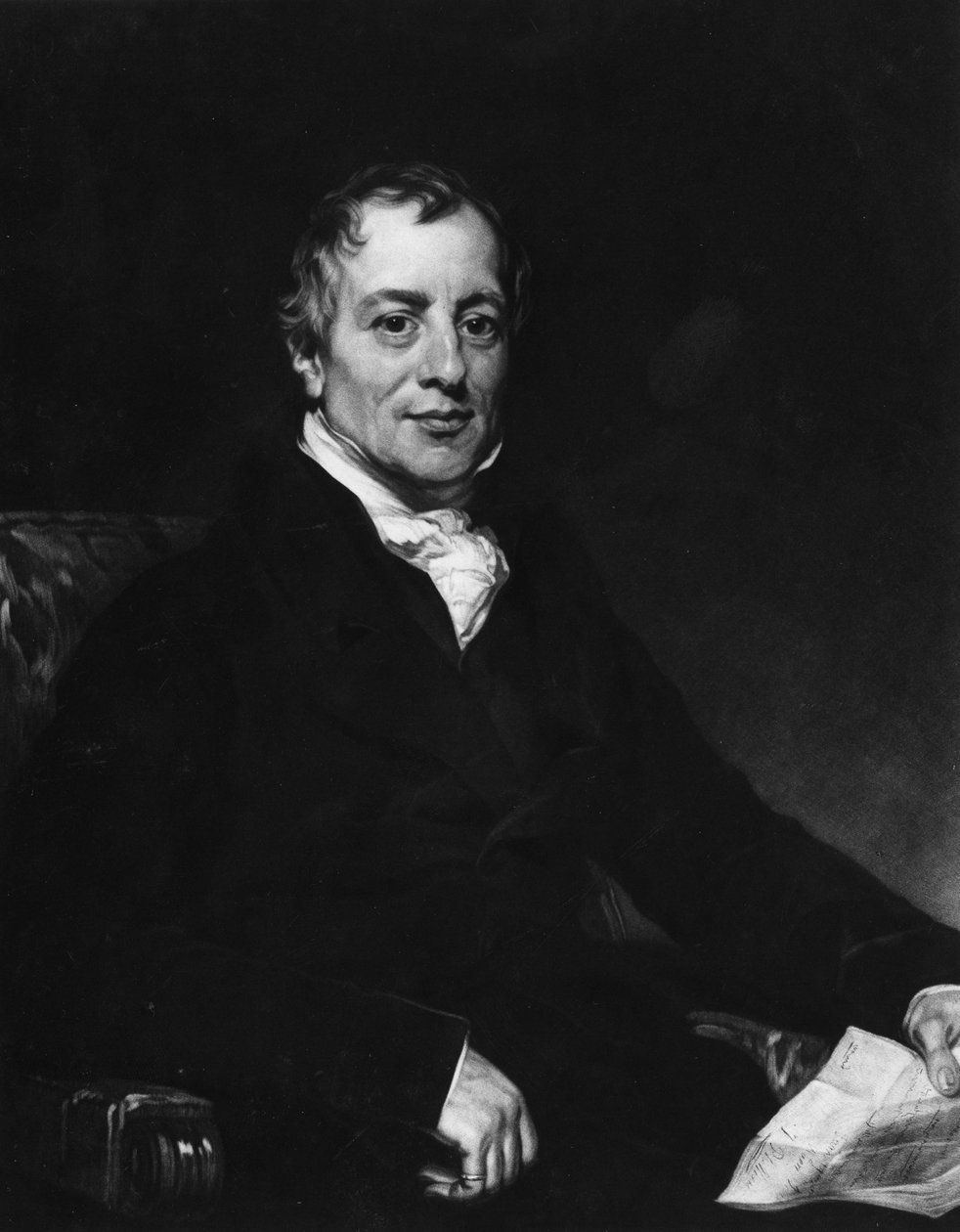 David Ricardo (1772 - 1823), britský ekonom. od Unknown artist