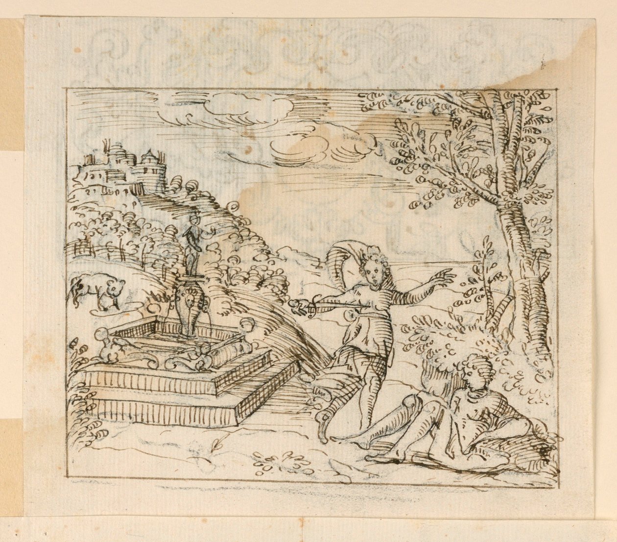 Smrt Thisbe od Unknown artist