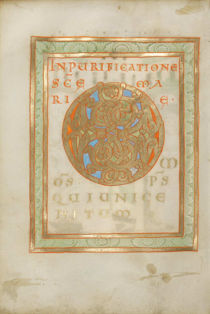 Zdobený incipit od Unknown artist