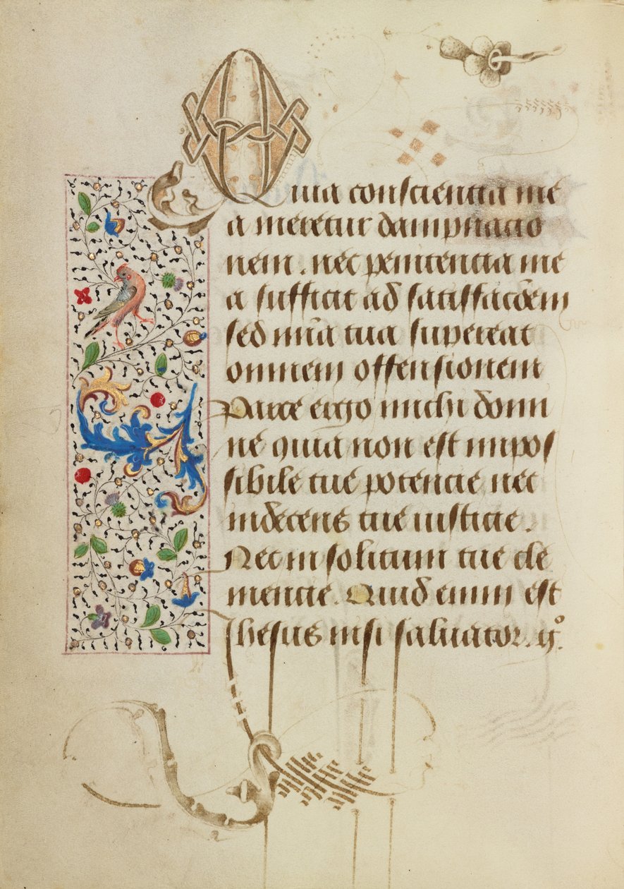 Zdobená textová stránka od Unknown artist