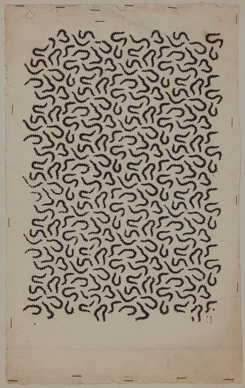 Kresba návrhu, konec 18. století od Unknown artist