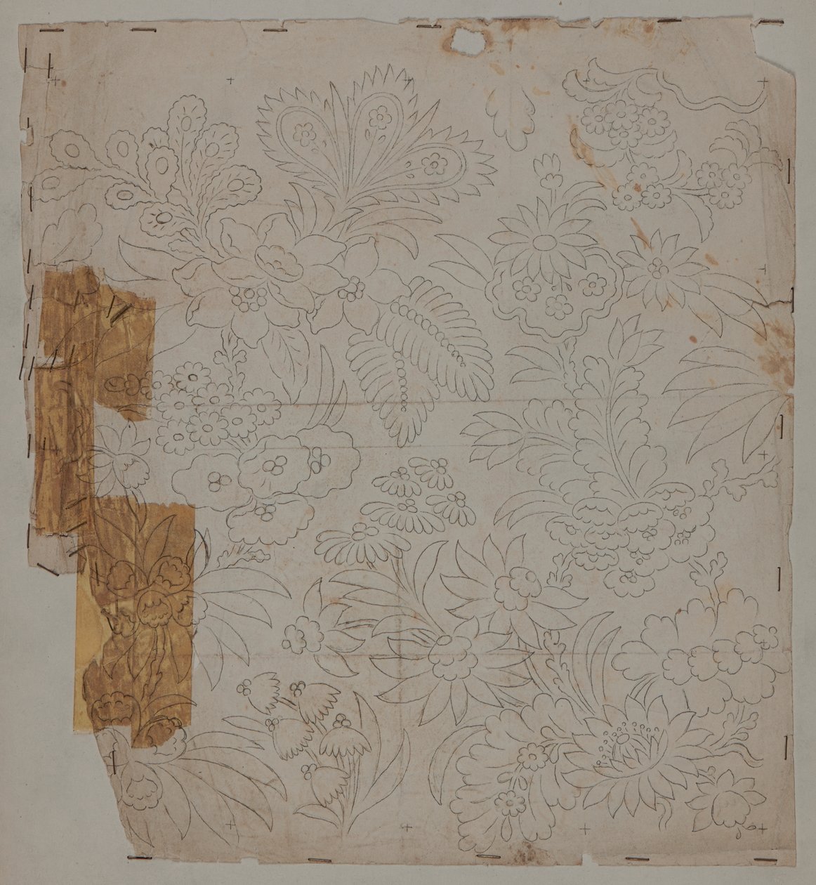 Kresba návrhu, konec 18. století od Unknown artist