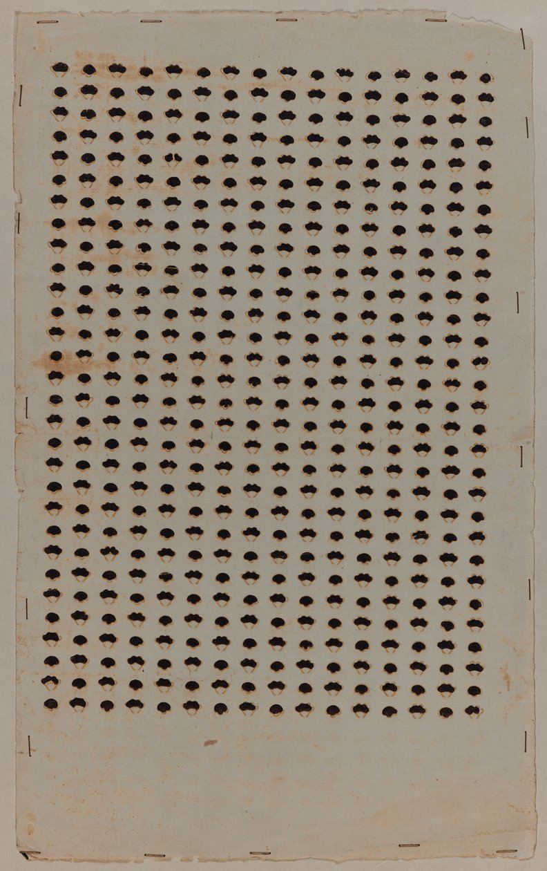 Kresba návrhu, konec 18. století od Unknown artist
