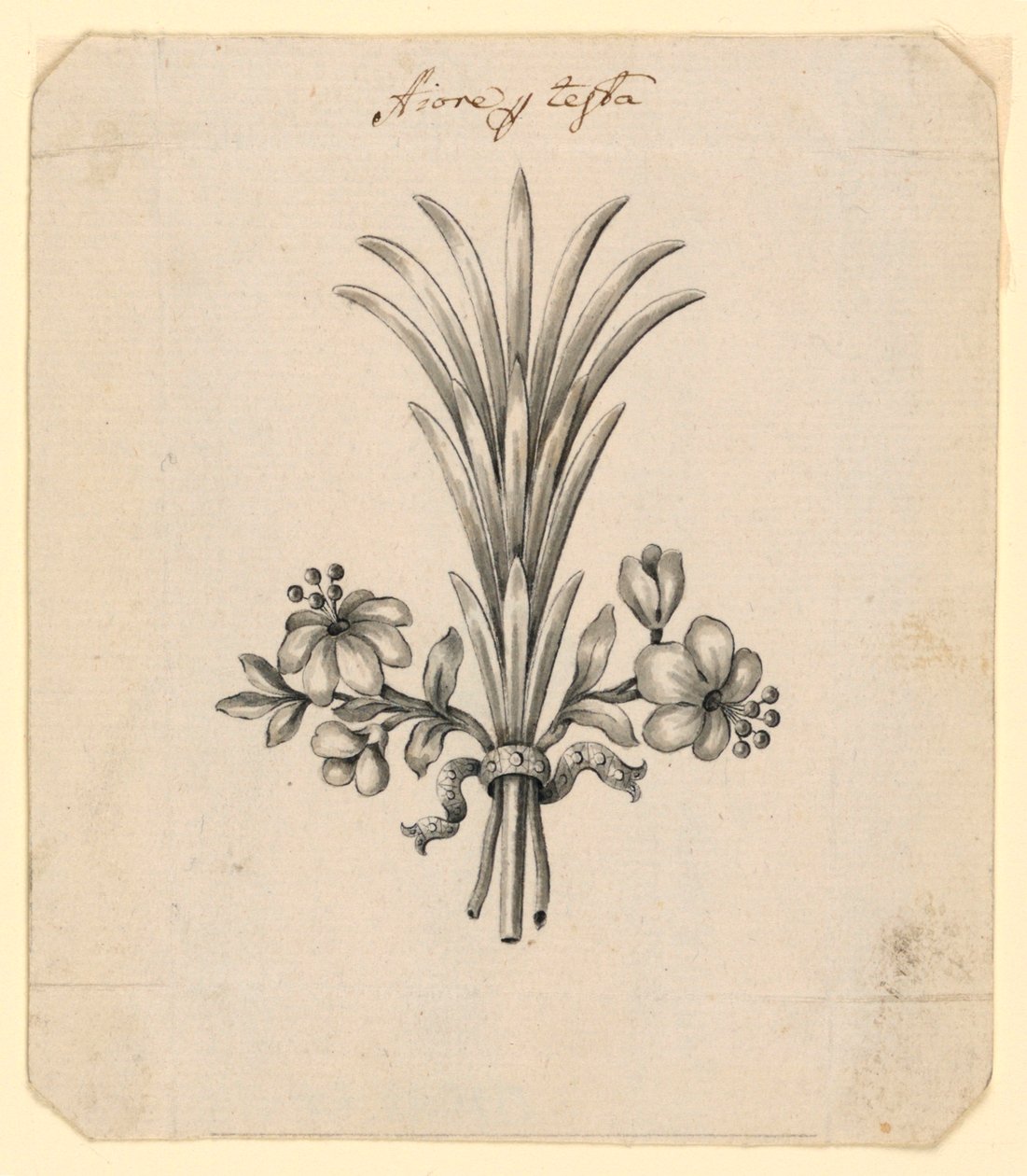 Design pro květiny jako účes od Unknown artist
