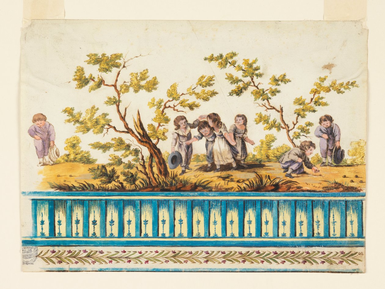 Design pro tapety Frieze od Unknown artist