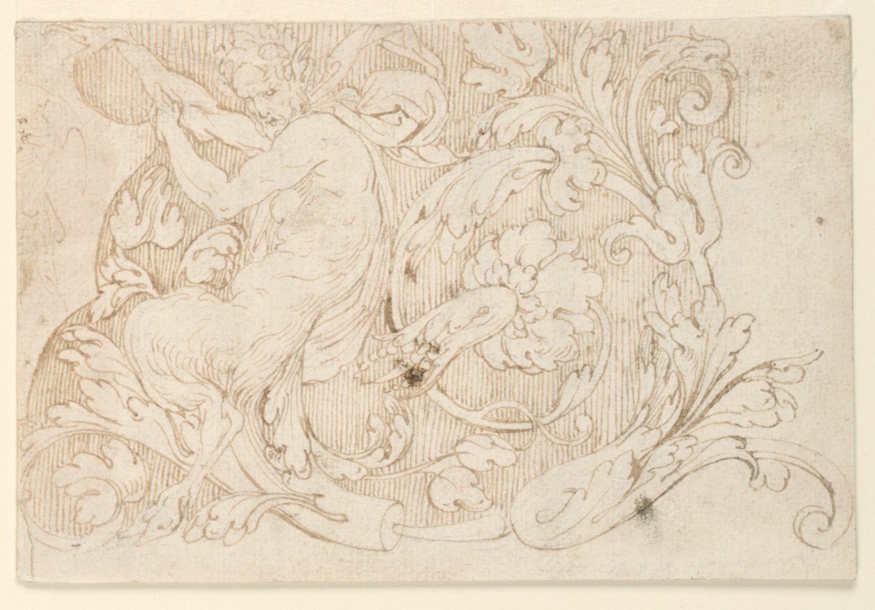Design pro detail Arabesque Frieze od Unknown artist