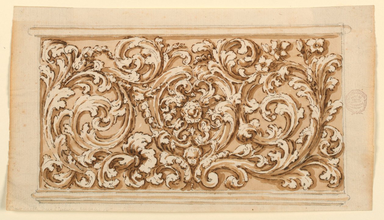 Design pro podlouhlý panel od Unknown artist