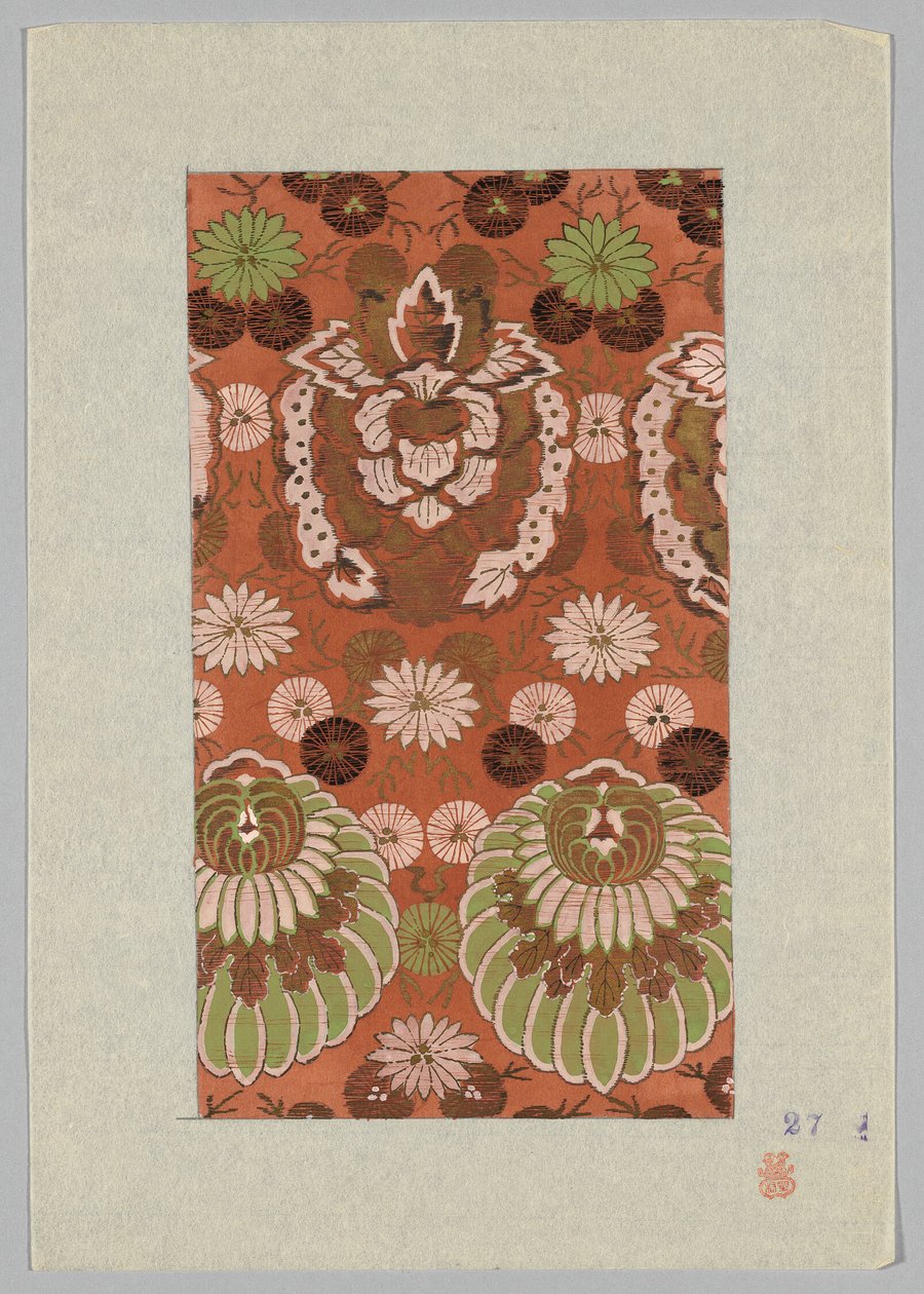 Design na papíře od Unknown artist