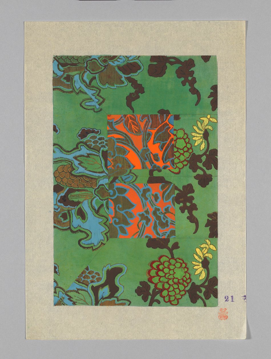 Design na papíře od Unknown artist