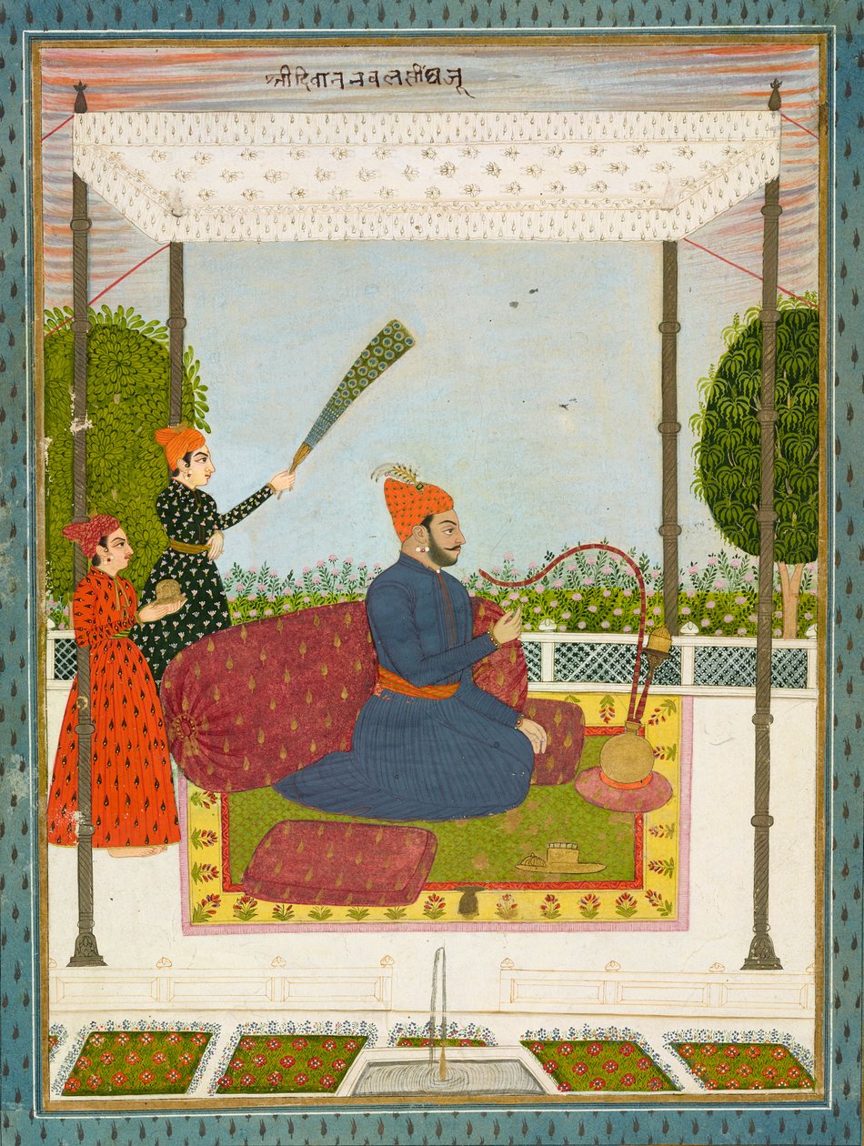 Diwan Nawal Singh, předseda vlády Indie od Unknown artist