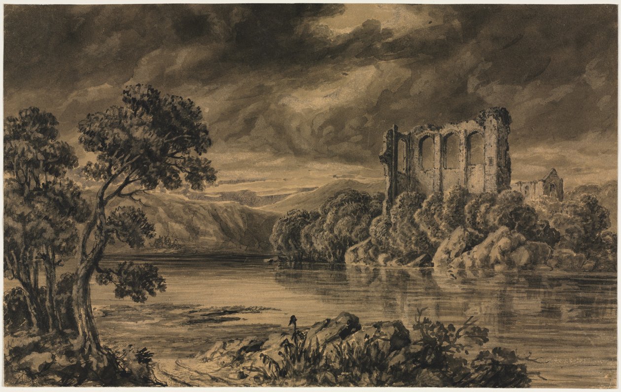 Hrad Egremont, Cumberland od Unknown artist