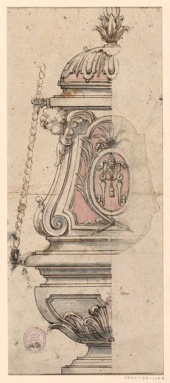 Nadmořská výška kadidelnice od Unknown artist
