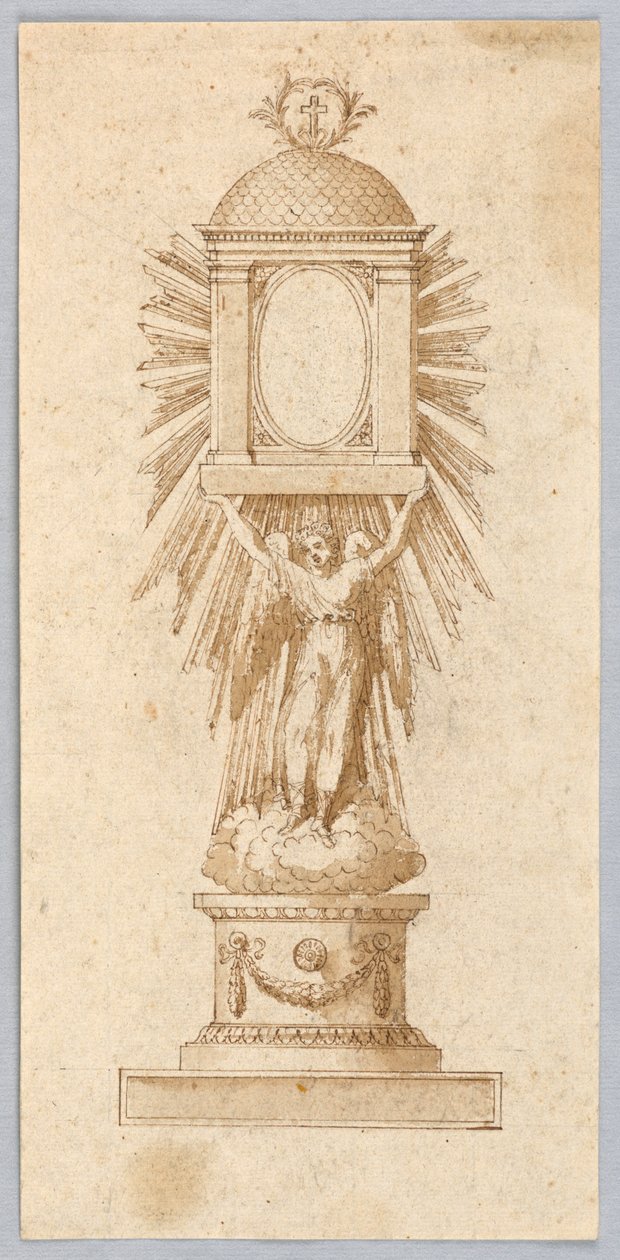 Povýšení monstrance od Unknown artist