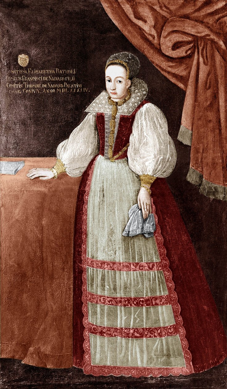 Elizabeth Bathory (olej na plátně) od Unknown artist