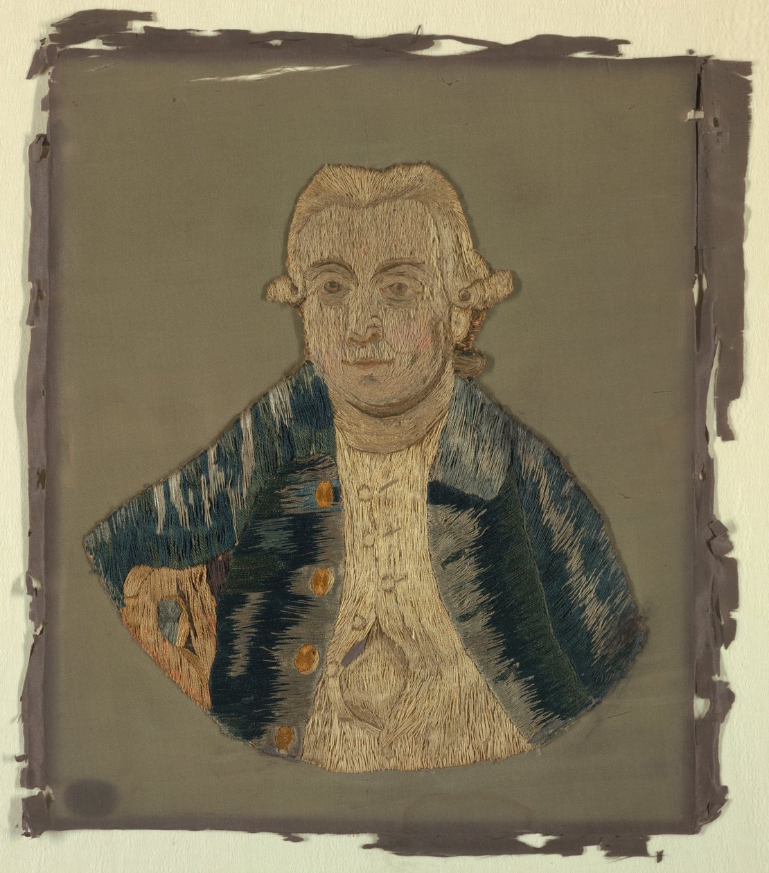 Vyšívaný obrázek od Unknown artist