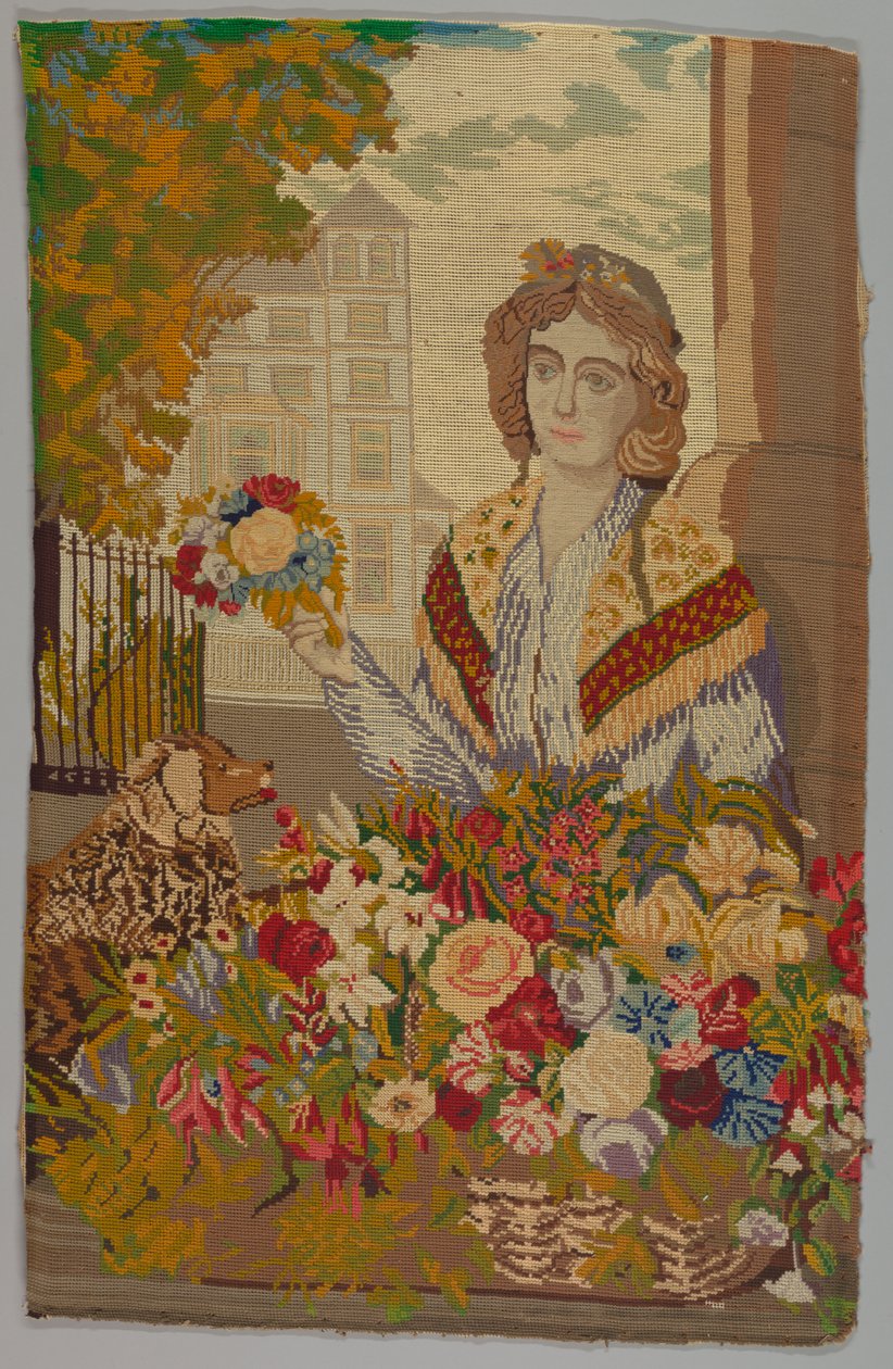 Vyšívaný obrázek od Unknown artist