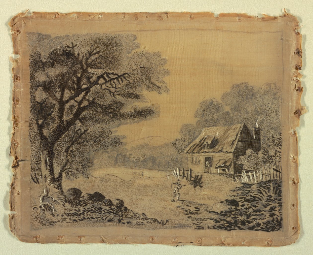 Vyšívaný obrázek od Unknown artist