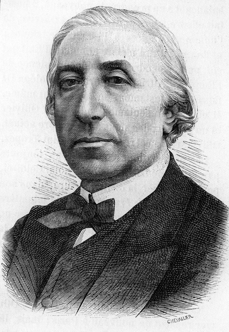 Emmanuel Arago (1812 - 1896), francouzský politik od Unknown artist