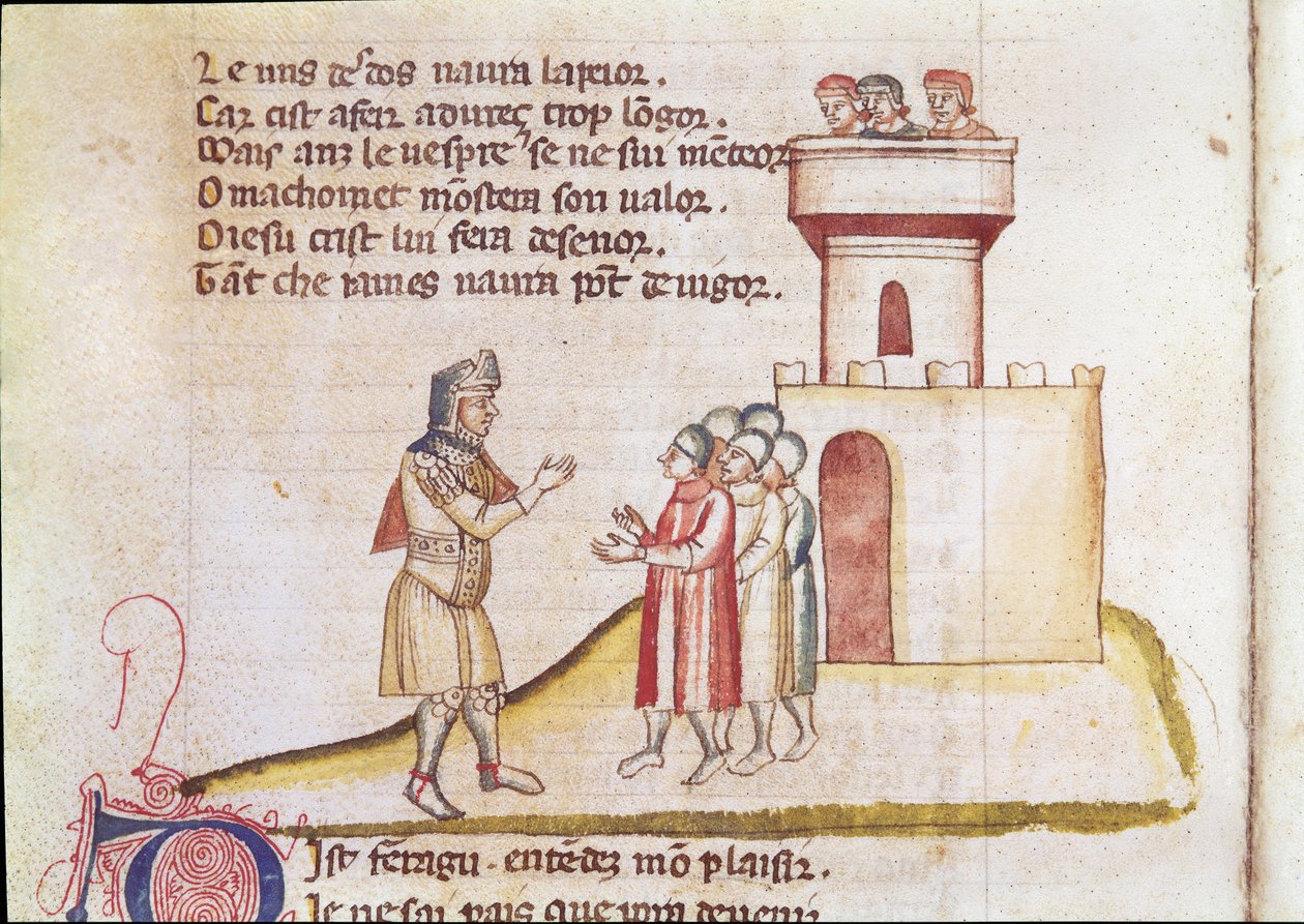 Vstup do Španělska (Miniatura od Unknown artist