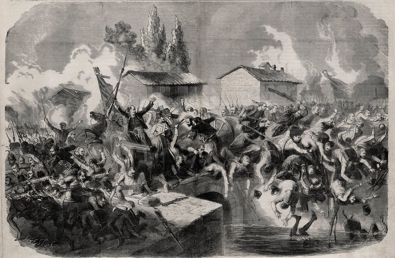 Epizoda v bitvě u Palestra, 31. května od Unknown artist