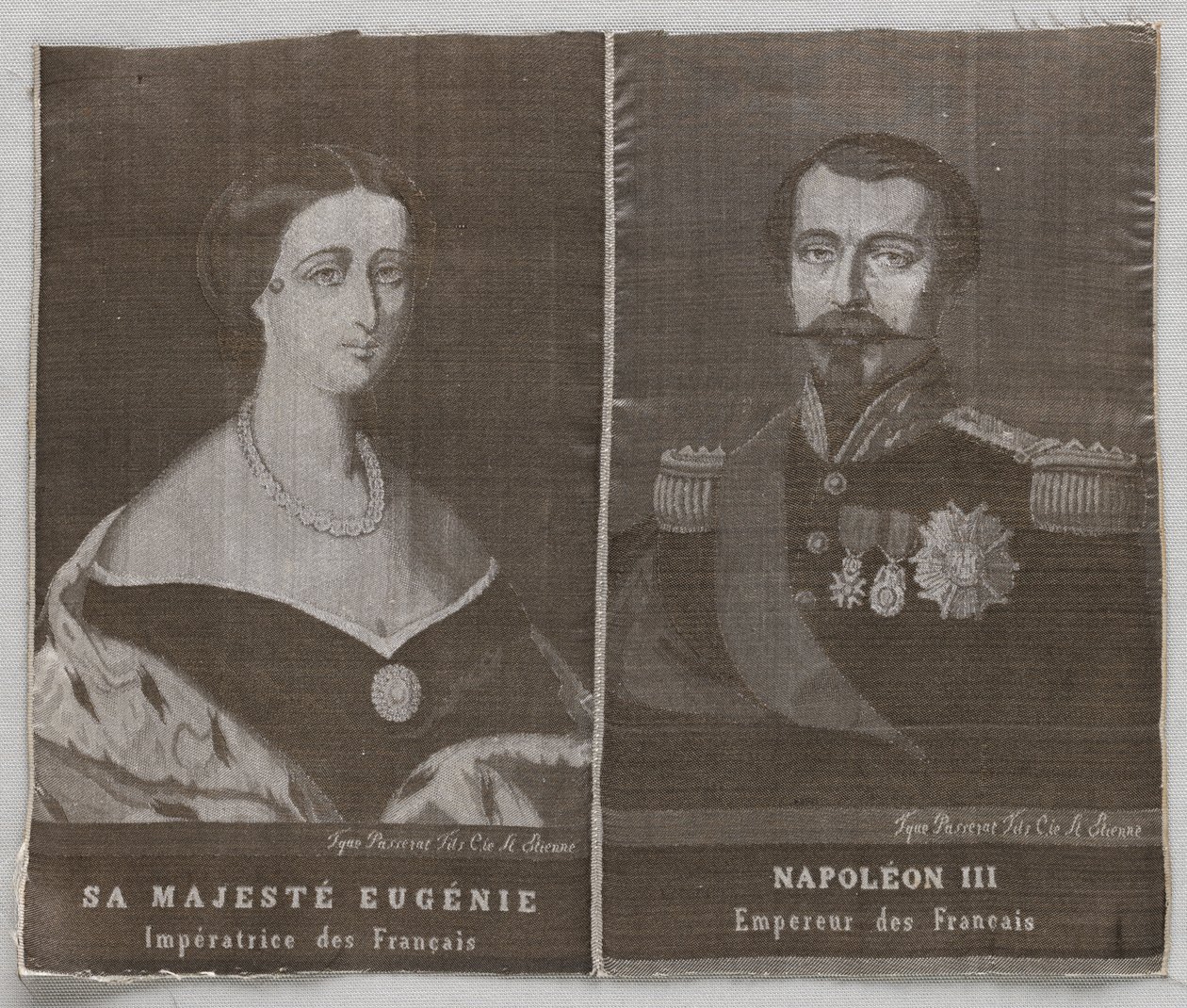Eugenie a Napoleon od Unknown artist
